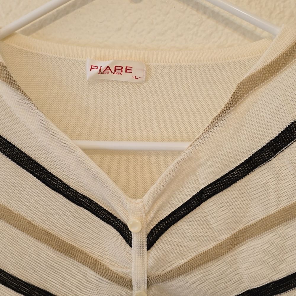 PIARE GINZA TOKYO VINTAGE TOP L - Picture 2 of 9
